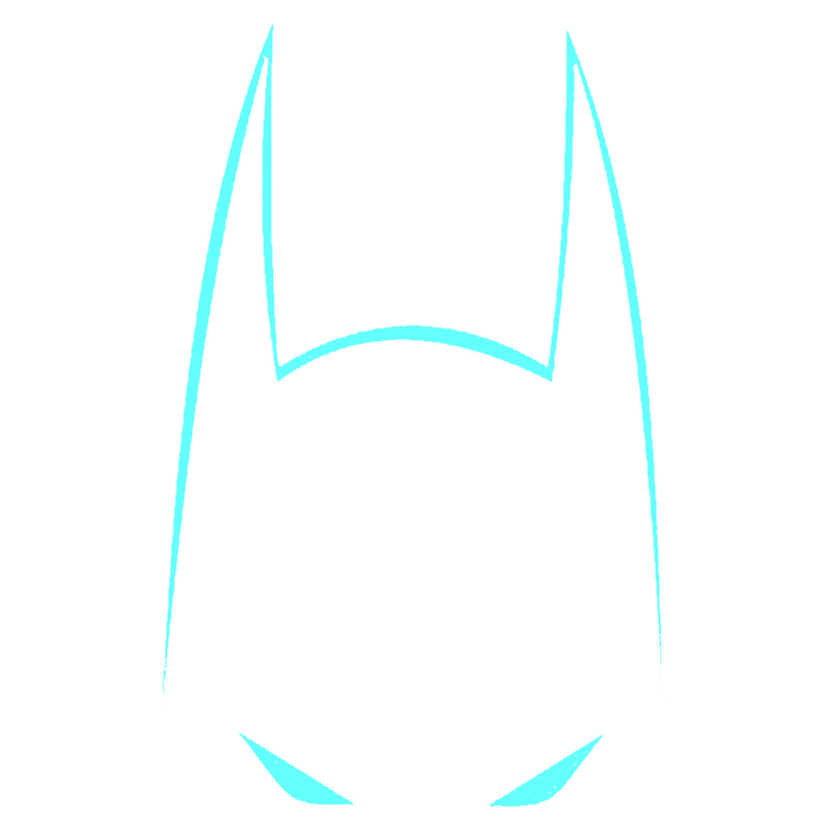 Logo simple - masque de batamn